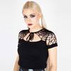 Jawbreaker - Spiderweb Top - Black Product image